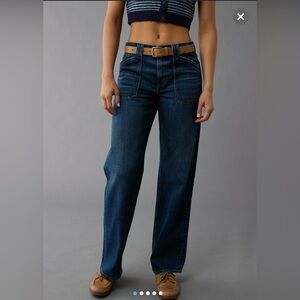 American Eagles Stovepipe Stretch Jeans 10 Short